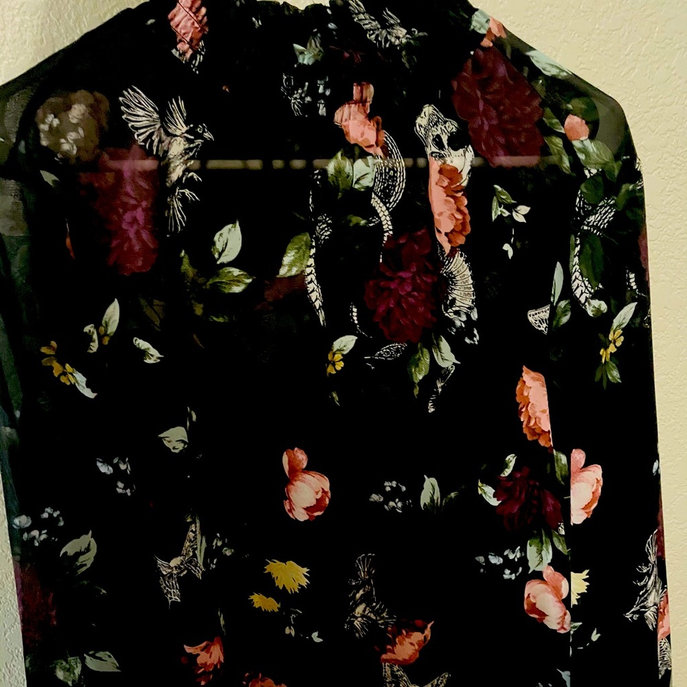 Sheer blouse from torrid